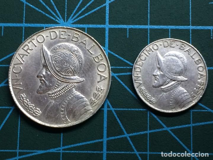 2 Monedas Panama Y 1 10 Balboa 1962 Ebc Plata Vendido En Venta Directa