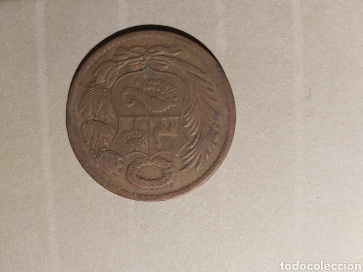 Monedas antiguas de Am&eacute;rica: PER&Uacute; - UN SOL DE ORO (1952) - Foto 1