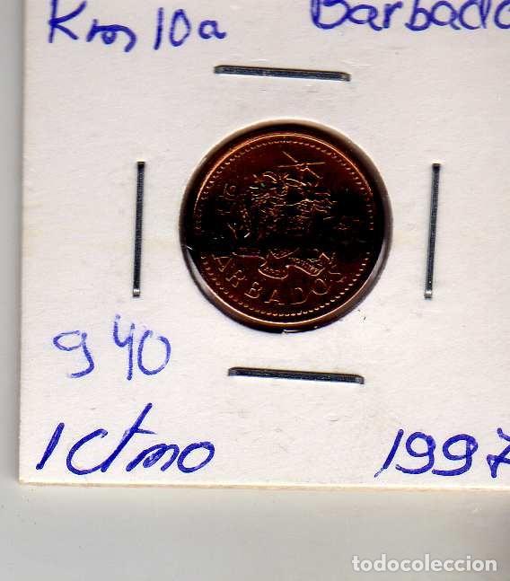 Monedas antiguas de Am&eacute;rica: BARBADOS 1 CENTAVO 1997 - Foto 1
