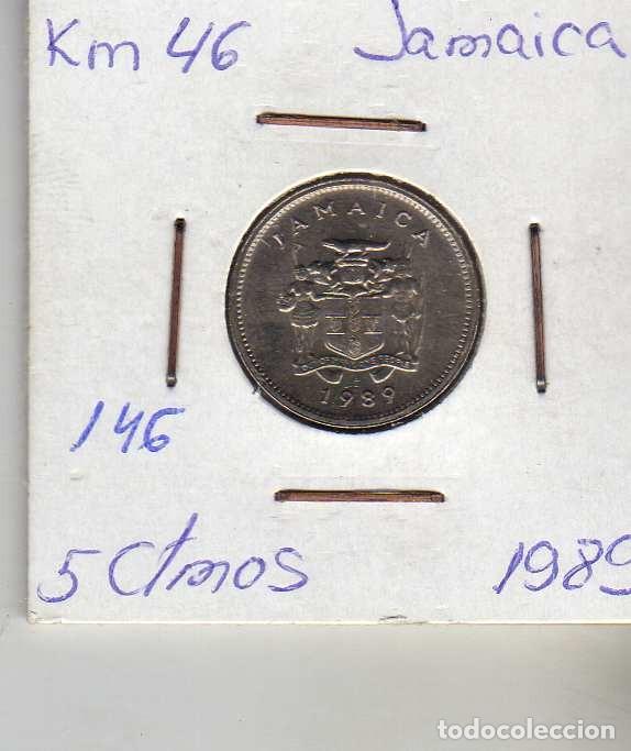 Monedas antiguas de Am&eacute;rica: JAMAICA 5 CENTIMOS 1989 - Foto 1