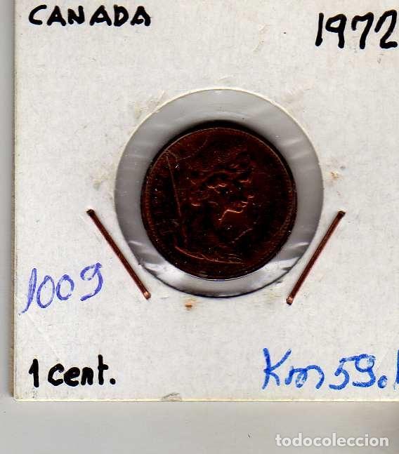 Monedas antiguas de Am&eacute;rica: CANADA 1 CENTAVO 1972 - Foto 1