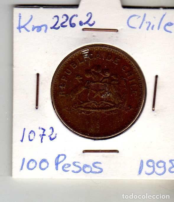 Monedas antiguas de Am&eacute;rica: CHILE 100 PESOS 1998 - Foto 1