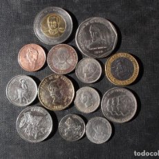 Monedas antiguas de América: CONJUNTO DE MONEDAS DE LA REPUBLICA DOMINICANA DIVERSAS DECADAS . Lote 195105453