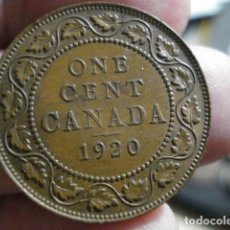 Monedas antiguas de América: PRECIOSA MONEDA DE CANADA UN CENTAVO AÑO 1920 - MIRA OTRAS EN VENTA