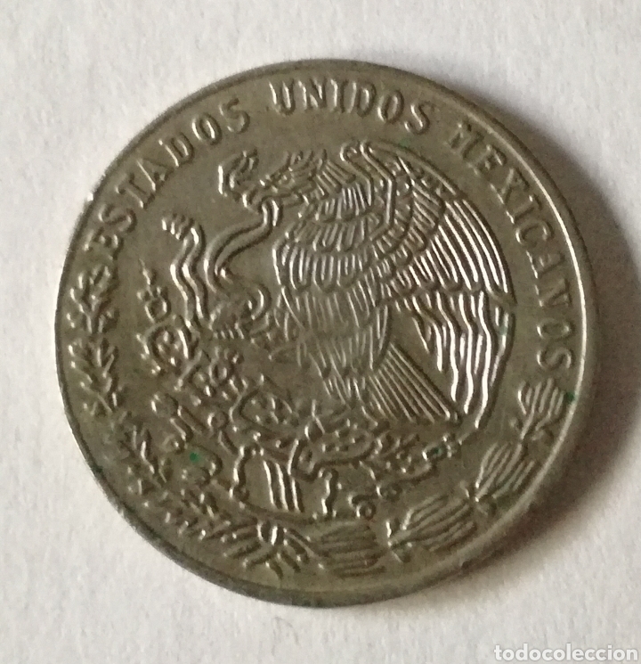 Monedas antiguas de Am&eacute;rica: Moneda M&eacute;xico 20 centavos 1976 - Foto 2