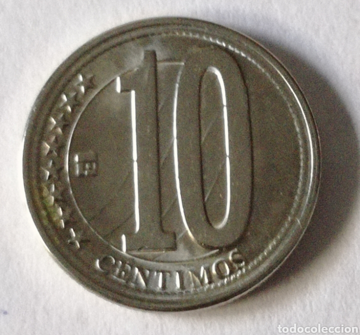 Monedas antiguas de Am&eacute;rica: Moneda 10 c&eacute;ntimos Venezuela 2007 - Foto 1