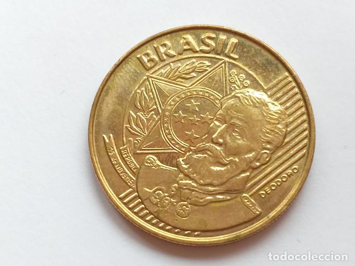 Moneda De Brasil 25 Centavos Ano 1999 Sold Through Direct Sale