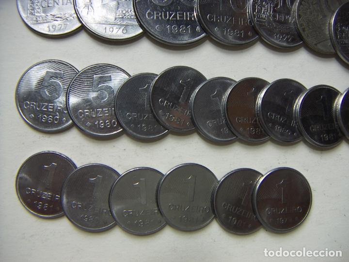 Monedas antiguas de Am&eacute;rica: LOTE DE 22 MONEDAS DE BRASIL - Foto 2