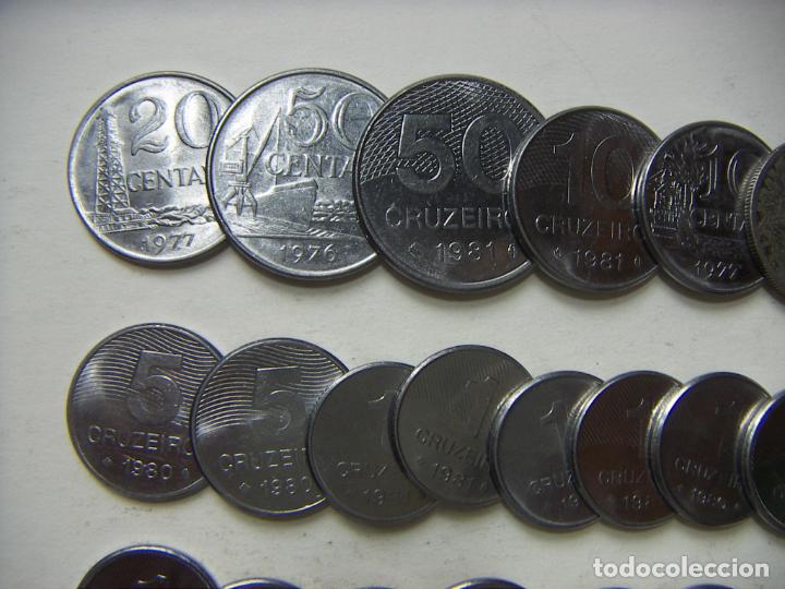 Monedas antiguas de Am&eacute;rica: LOTE DE 22 MONEDAS DE BRASIL - Foto 4