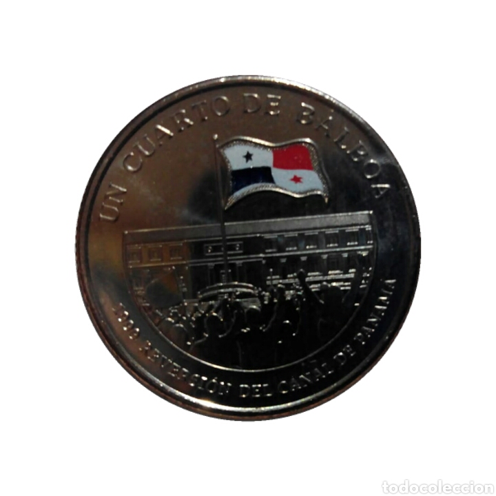 Monedas antiguas de Am&eacute;rica: Panam&aacute; 1/4 balboa 2016 - Foto 1