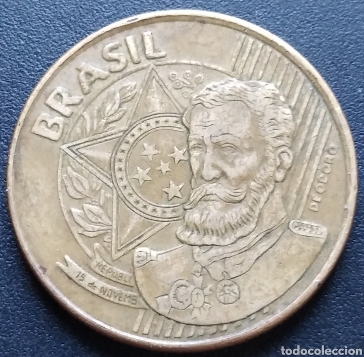 Monedas antiguas de Am&eacute;rica: MONEDA - BRASIL 25 CENTAVOS 2004 - Foto 2
