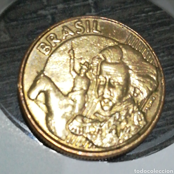 Monedas antiguas de Am&eacute;rica: Moneda Brasil 10 centavos 2011 - Foto 2