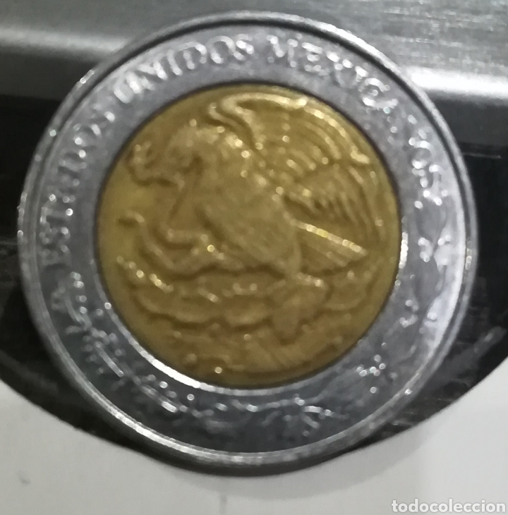 Monedas antiguas de Am&eacute;rica: Moneda M&eacute;xico 1 peso 2007 - Foto 2