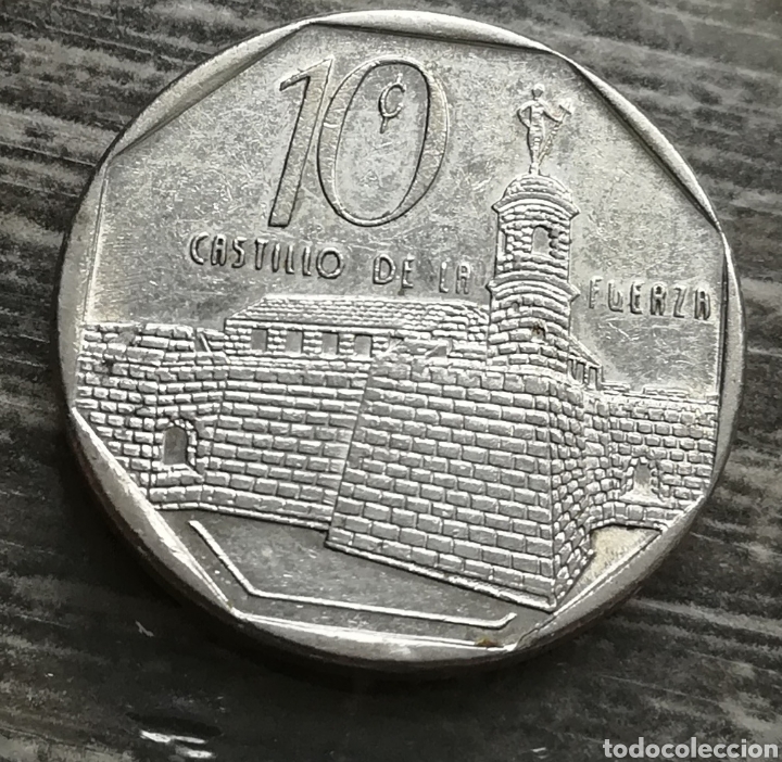 Monedas antiguas de Am&eacute;rica: Moneda Cuba 10 centavos 1999 - Foto 1