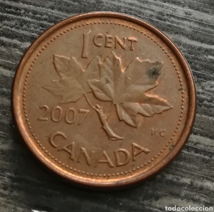 Monedas antiguas de Am&eacute;rica: Moneda Canada 1 c&eacute;ntimo 2007 - Foto 1