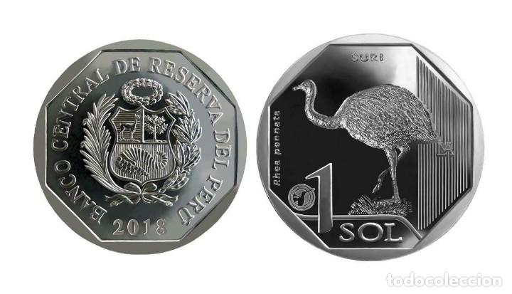 Monedas antiguas de Am&eacute;rica: PERU 1 sol 2019 S/C SURI - Foto 1