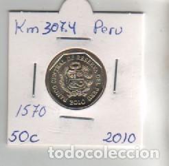 Monedas antiguas de Am&eacute;rica: MONEDA PERU 50 CTVOS 2010 - Foto 1