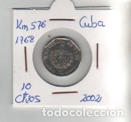Monedas antiguas de Am&eacute;rica: MONEDA CUBA 10 CENTAVOS 2002 - Foto 1