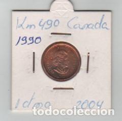 Monedas antiguas de Am&eacute;rica: MONEDA CANADA 1 CENTAVO 2004 - Foto 1