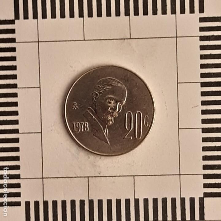 Monedas antiguas de Am&eacute;rica: 20 CENTAVOS, M&Eacute;XICO. 1978. (KM#442) - Foto 1