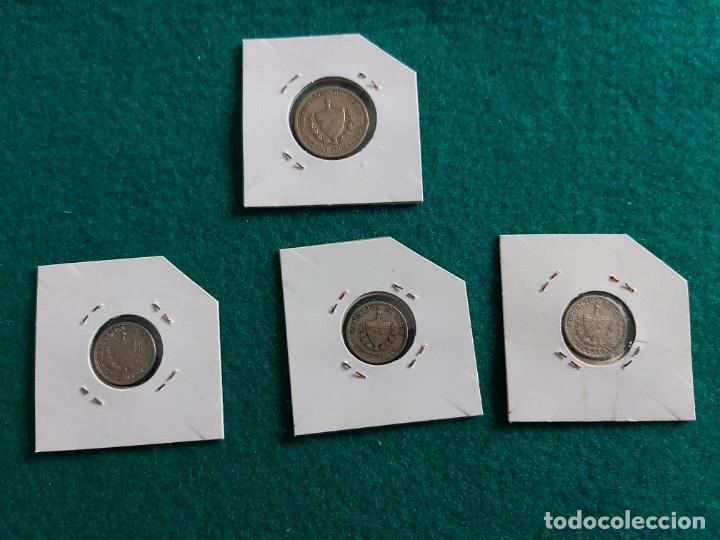 Monedas antiguas de Am&eacute;rica: CUBA cuatro monedas.. - Foto 2
