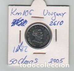 Monedas antiguas de Am&eacute;rica: MONEDA URUGUAY 50 CENTAVOS 2005 - Foto 1