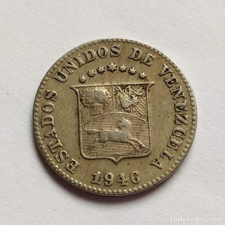 Monedas antiguas de Am&eacute;rica: ## Venezuela  5 C&eacute;ntimos de 1946 ## - Foto 1