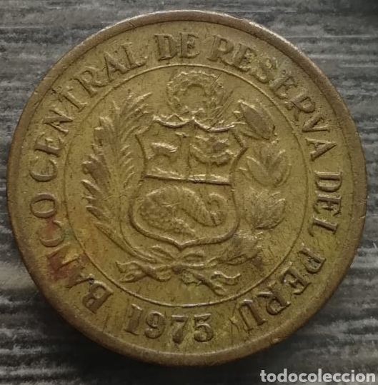 Monedas antiguas de Am&eacute;rica: Moneda Per&uacute; un sol de oro 1975 - Foto 2