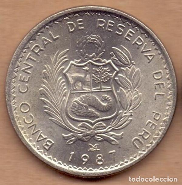 Monedas antiguas de Am&eacute;rica: PERU - 5 INTIS - 1987 - LIMA - NO CIRCULADA - Foto 2