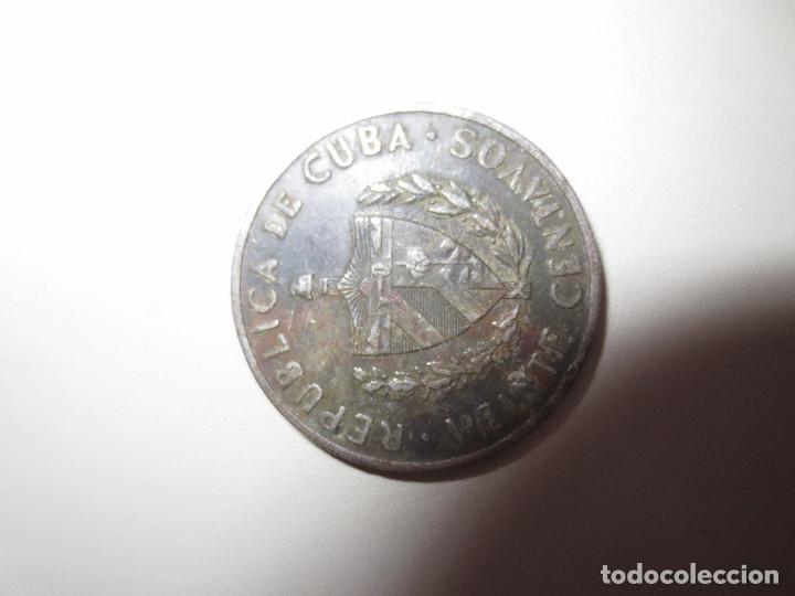 Monedas antiguas de Am&eacute;rica: cuba 1968. 20 centavos - Foto 2
