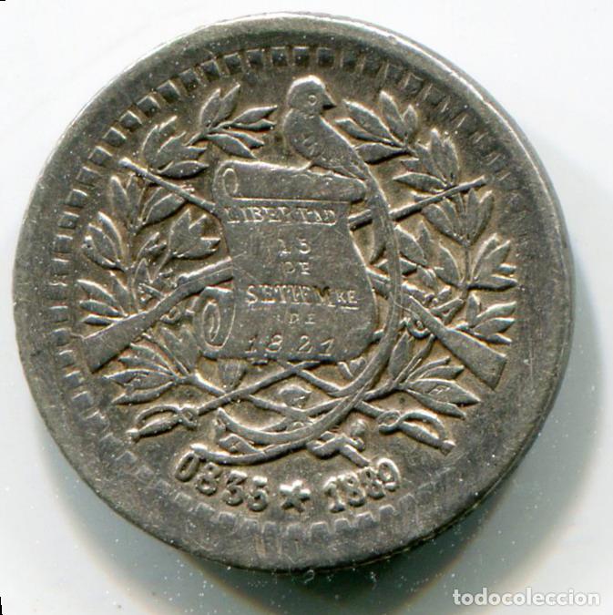 Moneda De Plata De 8 Cuartos Y Medio