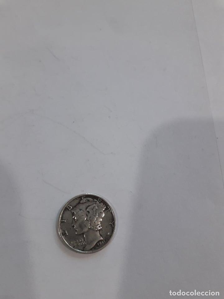 Monedas antiguas de Am&eacute;rica: Moneda Plata americana - Foto 2