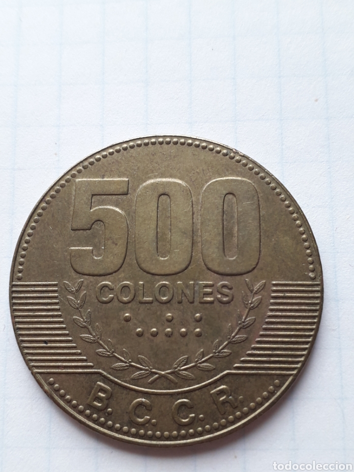 costa rica 500 colones 2006 moneda conmemorativ - Comprar ...