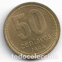 Monedas antiguas de Am&eacute;rica: ARGENTINA,50 CENTAVOS 1994. - Foto 2