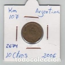 Monedas antiguas de Am&eacute;rica: MONEDA ARGENTINA 10 CENTAVOS 2006 - Foto 1
