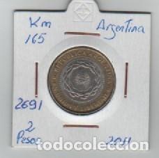 Monedas antiguas de Am&eacute;rica: MONEDA ARGENTINA 2 PESO 2011 - Foto 1
