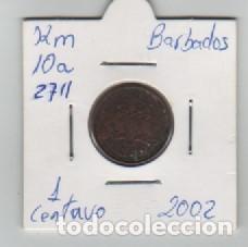 Monedas antiguas de Am&eacute;rica: MONEDA BARBADOS 1 CENTAVO 2002 - Foto 1