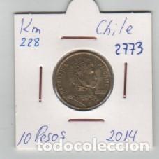 Monedas antiguas de Am&eacute;rica: MONEDA CHILE 10 PESO 2014 - Foto 1