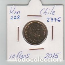 Monedas antiguas de Am&eacute;rica: MONEDA CHILE 10 PESO 2015 - Foto 1
