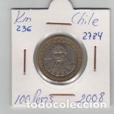 Monedas antiguas de Am&eacute;rica: MONEDA CHILE 100 PESO 2008 - Foto 1