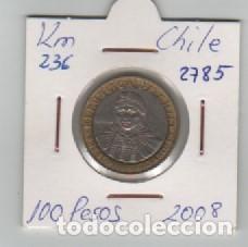 Monedas antiguas de Am&eacute;rica: MONEDA CHILE 100 PESO 2008 - Foto 1