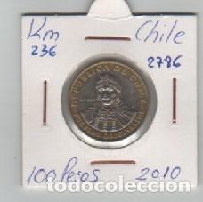 Monedas antiguas de Am&eacute;rica: MONEDA CHILE 100 PESO 2010 - Foto 1
