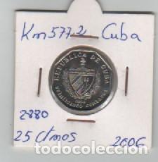 Monedas antiguas de Am&eacute;rica: MONEDA CUBA 25 CENTAVOS 2006 - Foto 1