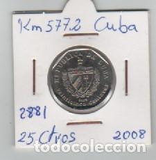 Monedas antiguas de Am&eacute;rica: MONEDA CUBA 25 CENTAVOS 2008 - Foto 1