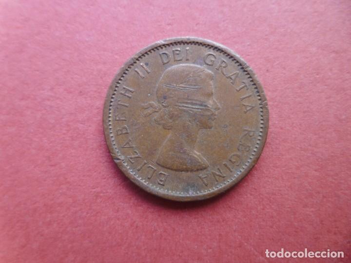 Monedas antiguas de Am&eacute;rica: CANADA 1 CENT 1964 - Foto 2