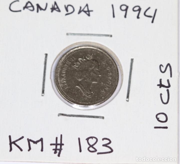 Monedas antiguas de Am&eacute;rica: DIEZ C&Eacute;NTIMO,CANAD&Aacute; 1994 - Foto 1