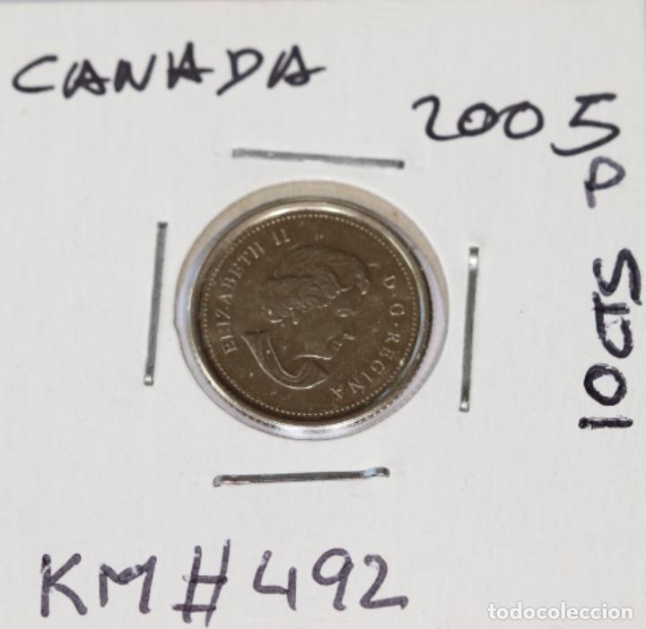 Monedas antiguas de Am&eacute;rica: CANAD&Aacute;,DIEZ C&Eacute;NTIMO, 2005 - Foto 1