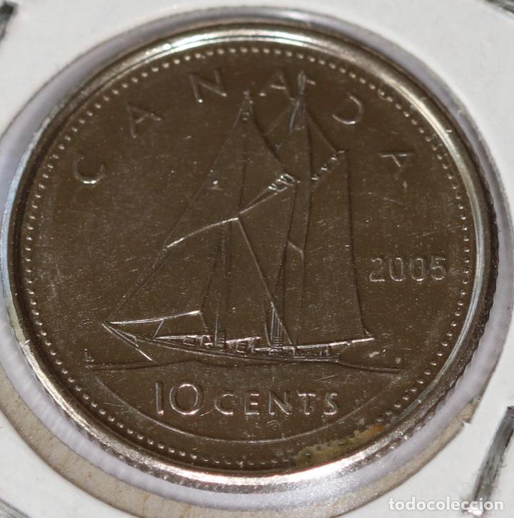 Monedas antiguas de Am&eacute;rica: CANAD&Aacute;,DIEZ C&Eacute;NTIMO, 2005 - Foto 2