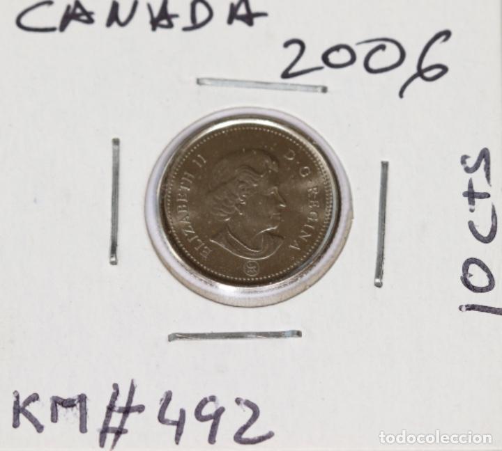 Monedas antiguas de Am&eacute;rica: DIEZ C&Eacute;NTIMO,CANAD&Aacute; 2006 - Foto 2