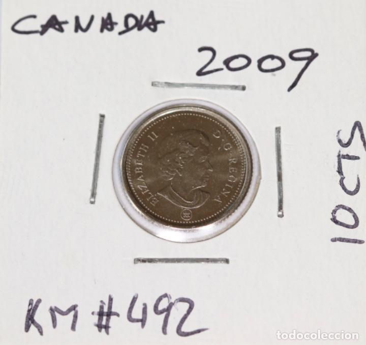 Monedas antiguas de Am&eacute;rica: DIEZ C&Eacute;NTIMO,CANAD&Aacute; 2009 - Foto 1